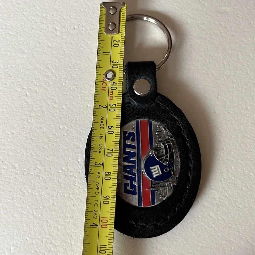 Siskiyou Officially Licensed NFL Product NY GIANTS leather keychain Unisex